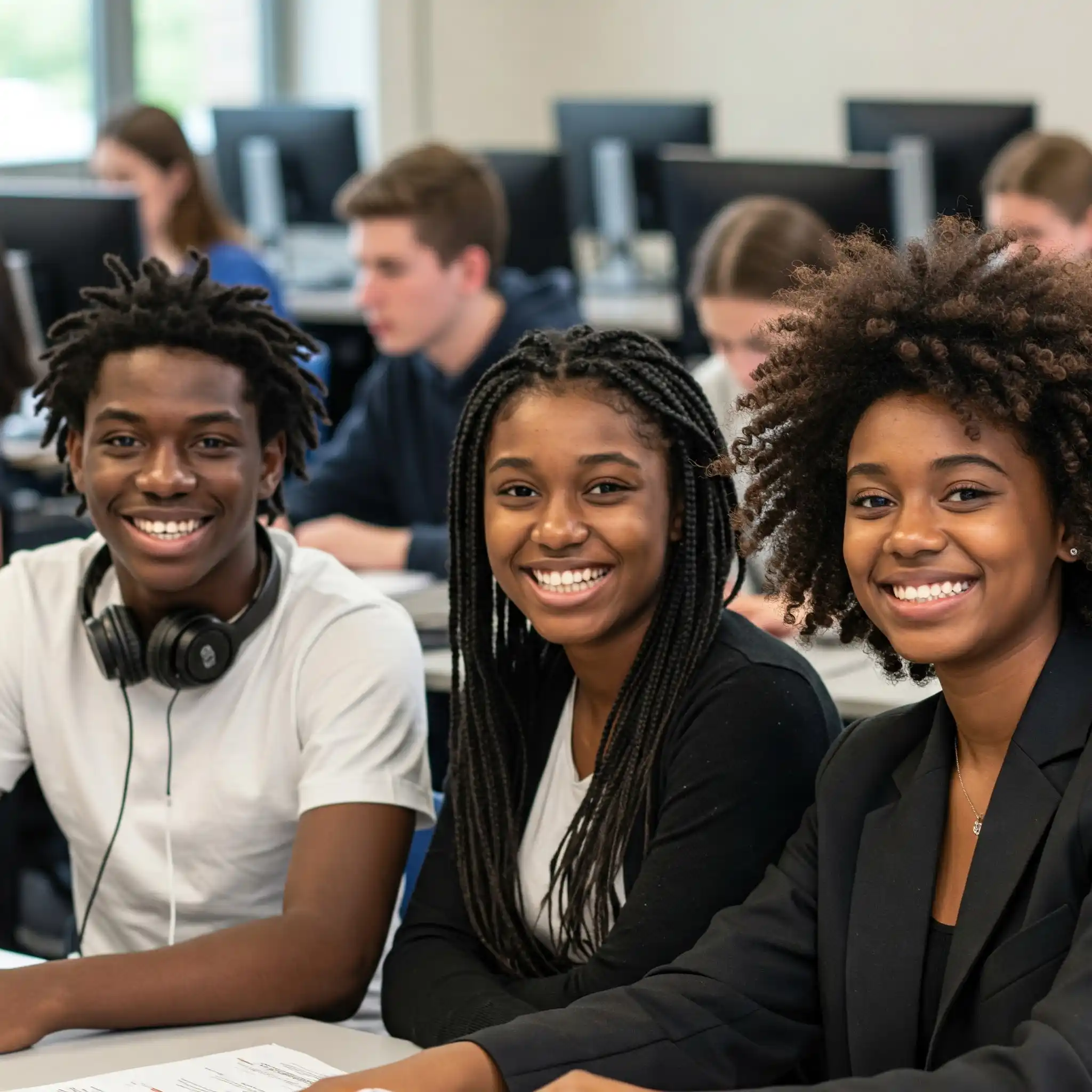 Jeune étudiant en réflexion - Nexoria